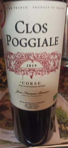 Korsika Clos Poggiale 2019