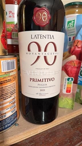 Pouilles Latentia Novantaceppi 2021