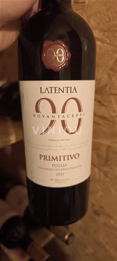 Apulia Wines Unspecified Latentia Novantaceppi 2021