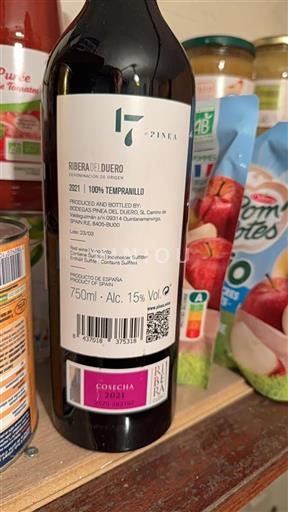 Castille et León Ribera del Duero Bodegas Pinea del Duero 2021