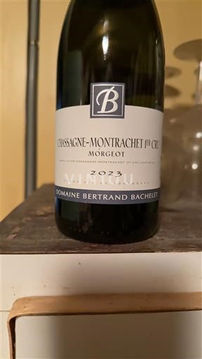 Burgundija Chassagne-Montrachet Premier Cru Domaine Bertrand Bachelet Morgeot 2023