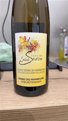 Alsasko Gewürztraminer Grand Cru Domaine Saint Severin Grand Cru Mambourg Gewurztraminer 2020