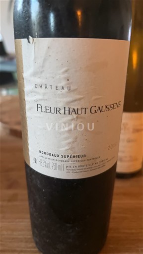 Bordeaux Bordeaux Supérieur Château Fleur Haut Gaussens 2014