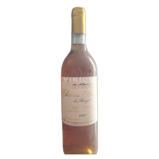 Bordeaux Sauternes Château Andoyse Du Hayat Sauternes Niet-geïntegreerd