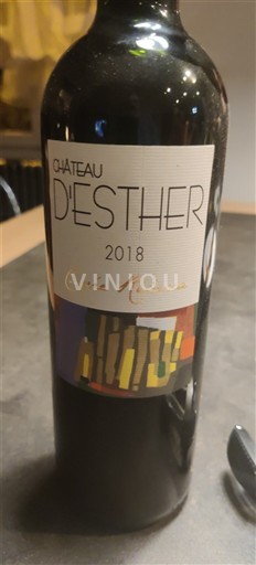 Bordeaux Château Esther rebecca 2018