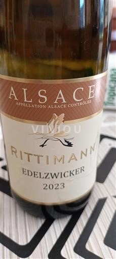 Alsace Rittmann Edelzwicker 2023