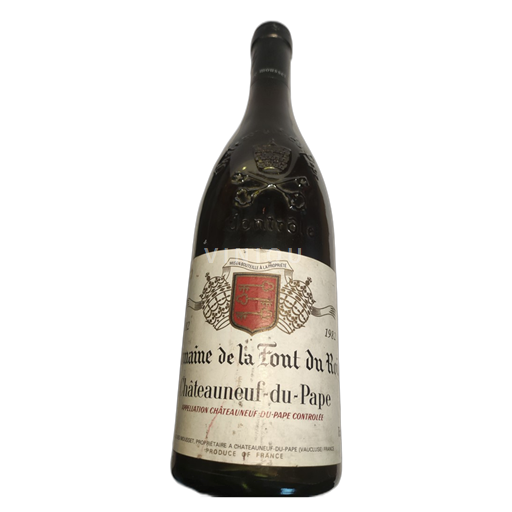 Vallée du Rhône Châteauneuf-du-pape Domaine La Font du Roi 1982