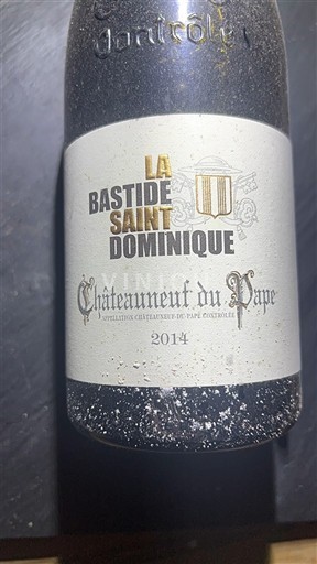 Vallée du Rhône Châteauneuf-du-pape La Bastide Saint Dominique 2014