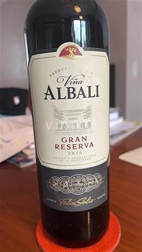 Castela-La Mancha Valdepeñas Viña Albali Gran Reserva 2015