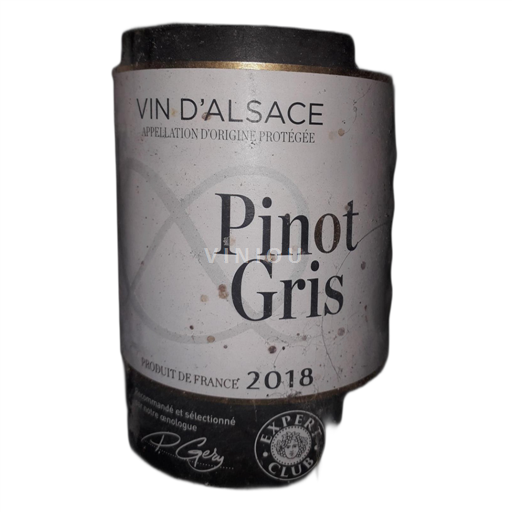 Alsazia Pinot grigio Expert Club 2018