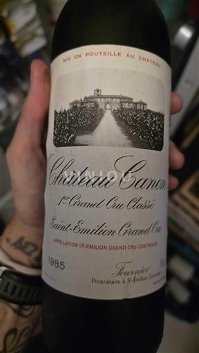 Bordeaux Saint-Émilion Grand Cru Premier Grand Cru Classé Canon 1985