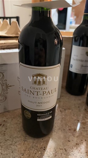 Bordeaux Haut-Médoc Cru Bourgeois Château Saint-Paul 2015