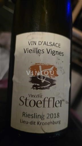 Alsace Grand Cru Domaine Vincent Stoeffler Vieilles Vignes 2018