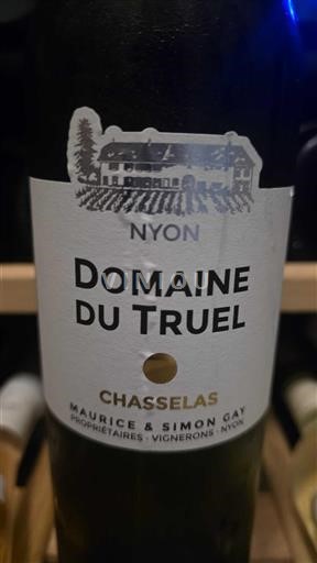 Vaud Ni doloceno Domaine Truel Chasselas 2023