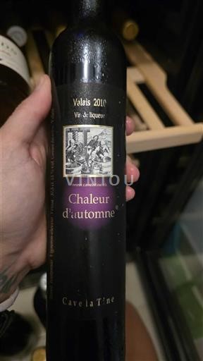 Valais Ikke specificeret Cave La Tine Chaleur d'automne 2010