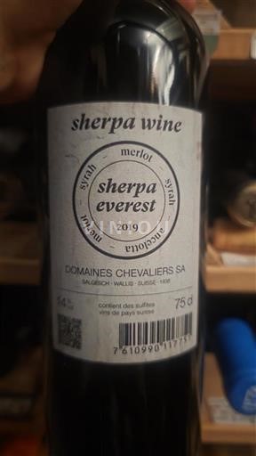 Valais Không được chỉ định Domaine S Chevaliers SA Sherpa Everest 2019