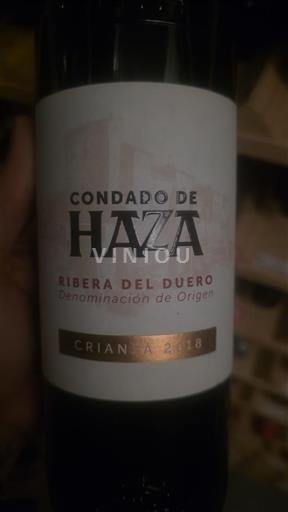 Castilien og León Ribera del Duero Condado de Haza Crianza 2018