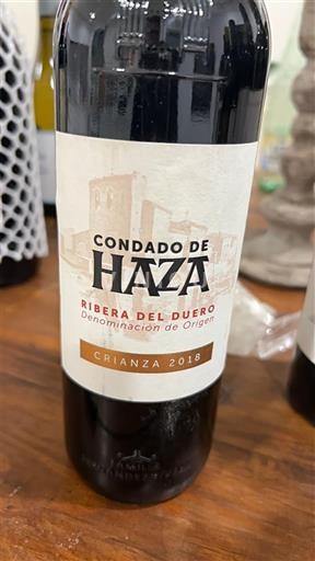 Castilien og León Ribera del Duero Condado de Haza Crianza 2018