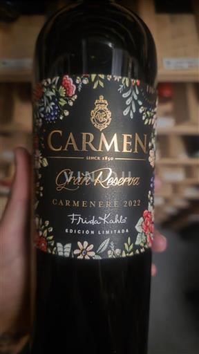Thung lũng Maipo Không được chỉ định CARMEN Gran Reserva 2022