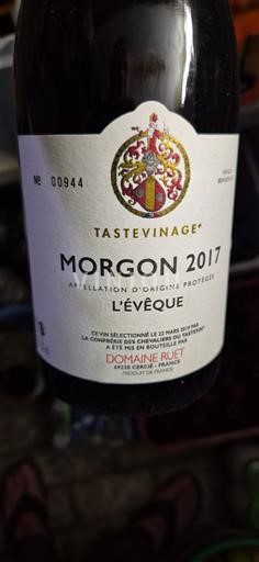 Beaujolais Morgon Domaine Ruet L'Évêque 2017