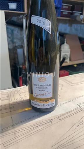Alsacia Alsacia Gran Cru Domaine Materne Haegelin et filles Pfingstberg 2016