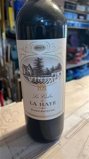 Bordeaux Saint-Estèphe Château La Haye Le Cèdre 2017