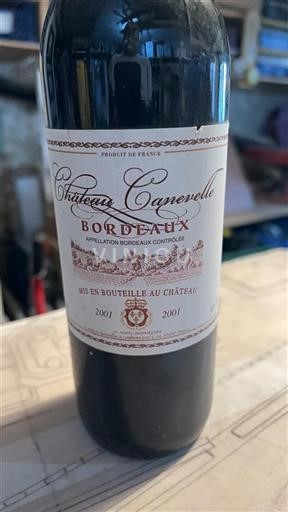 Bordeaux Château Canevelle 2001