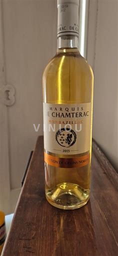 Sudoeste Monbazillac Marquis de Chamterac Sélection de Grains Nobles 2015