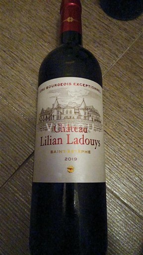 Bordeaux Saint-Estèphe CHÂTEAU LILIAN-LADOUYS CRU BOURGEOIS EXCEPTIONNEL 2019