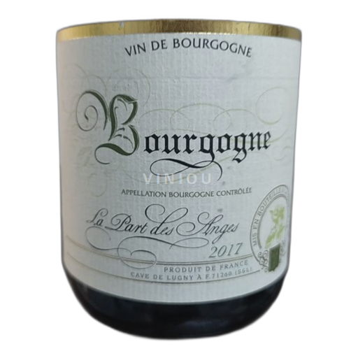 Bourgogne Cave de Lugny La Part des Anges 2017