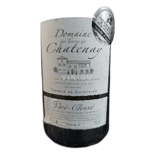 Burgundy Viré-clessé Domaine Des Terres de Chatenay Terroir de quintaine 2013