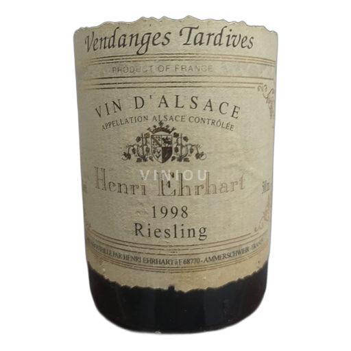 Alsace Không được chỉ định Henri Ehrhart 1998