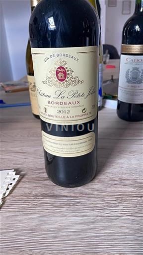 Bordeaux Château La Petite Jolie 2012