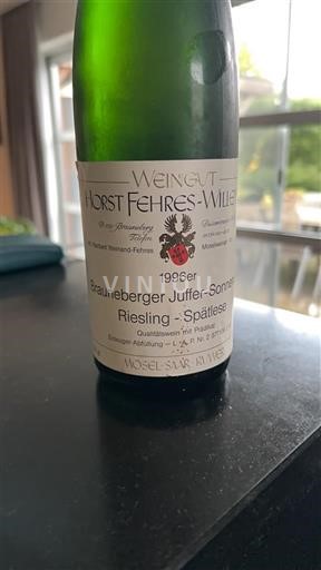 Mosela Weingut Horst Fehres-Willius 1996