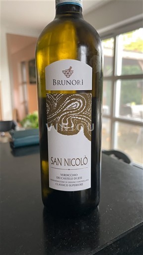 Marche Wines Verdicchio dei Castelli di Jesi BRUNORI SAN NICOLÒ 2024