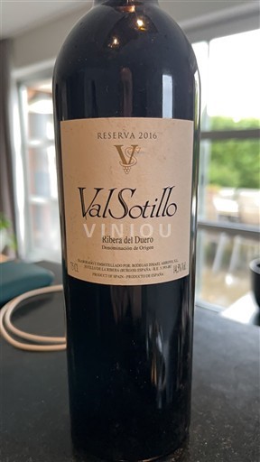 Castilien og León Ribera del Duero ValSotillo Reserva 2016