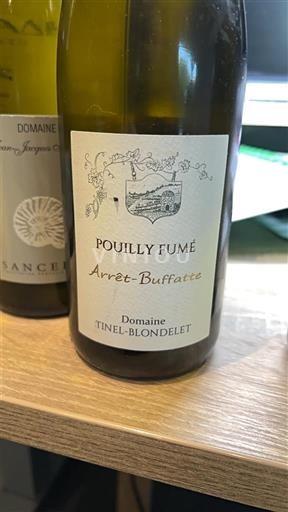 Údolí Loiry Pouilly-fumé TINEL BLONDELET Arrêt-Buffatte 2022