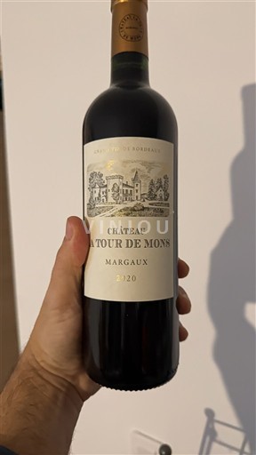 Bordeaux Margaux La Tour de Mons 2020