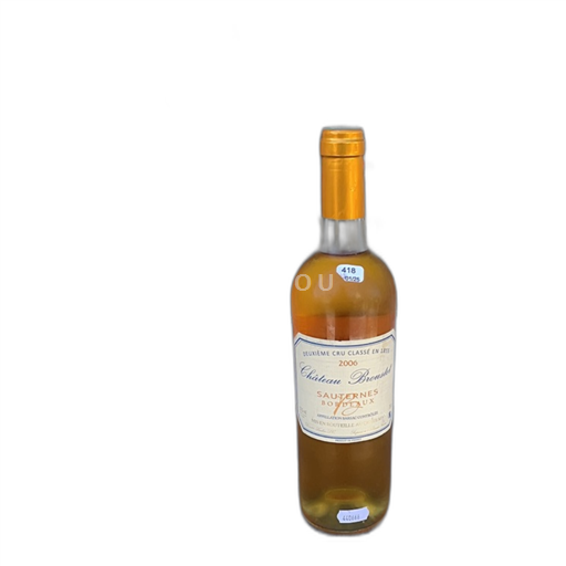 Bordeaux Barsac Deuxième Cru Classé Château Broustet 2006