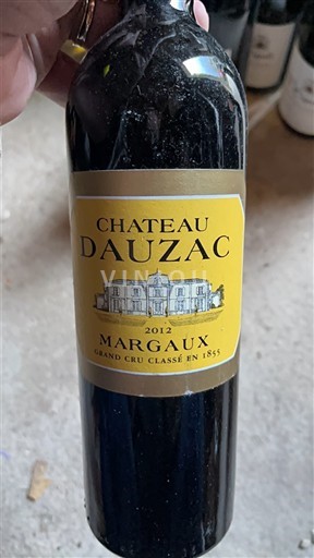 Bordeaux Margaux Grand Cru Château Dauzac 2012
