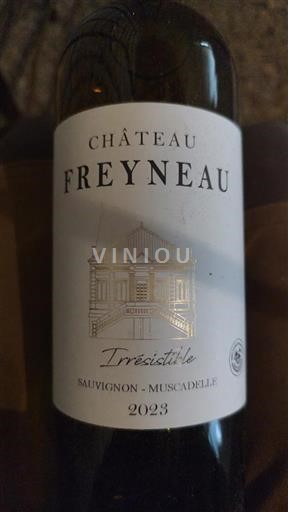 Bordéus Château Freyneau Irrésistible 2023