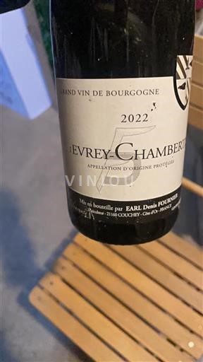 Borgonha Gevrey-chambertin Denis Fournier 2022