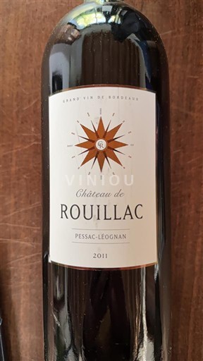 Bordeaux Pessac-Léognan Rouillac 2011