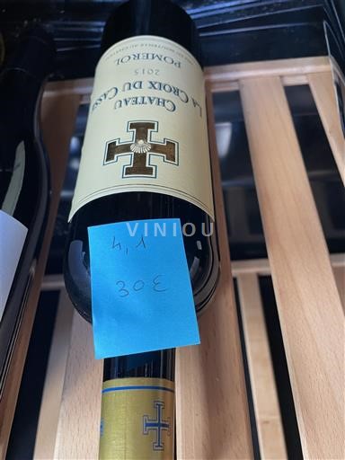Bordeaux Pomerol La Croix du Casse 2015