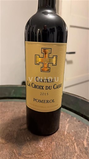 Bordeaux Pomerol La Croix du Casse 2015