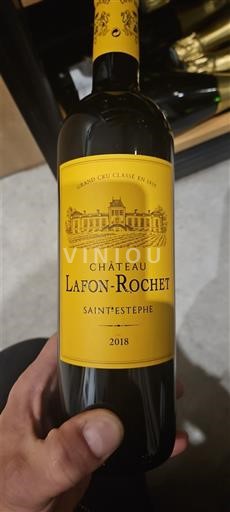 Bordeaux Saint-Estèphe Grand Cru Lafon-Rochet 2018
