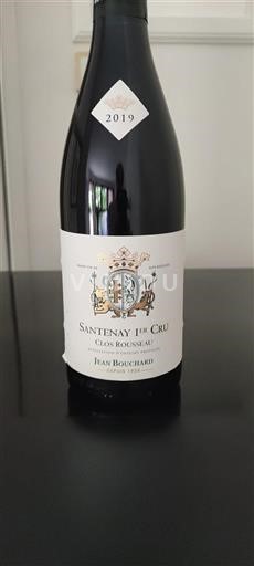 Bourgogne Ikke specificeret Premier Cru Jean Bouchard Clos Rousseau 2019