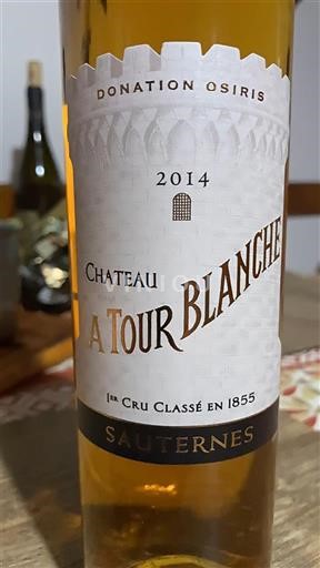 Bordeaux Sauternes Premier Cru La Tour Blanche 2014