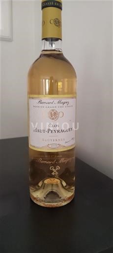 Bordeaux Sauternes Premier Grand Cru Classé Château Clos Haut-Peyraguey 2010
