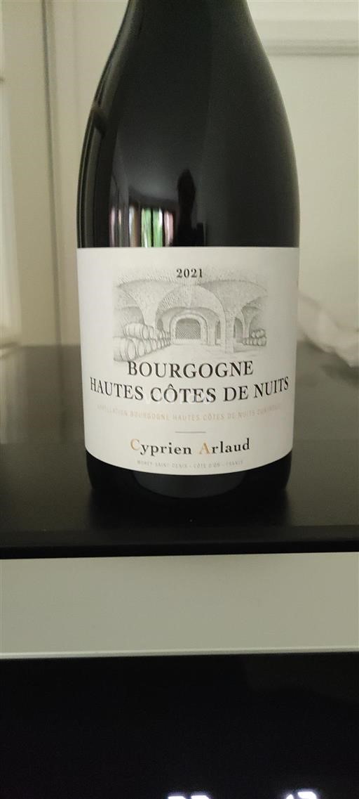 Burgundsko Hautes Côtes de Nuits Cyprien Arlaud 2021